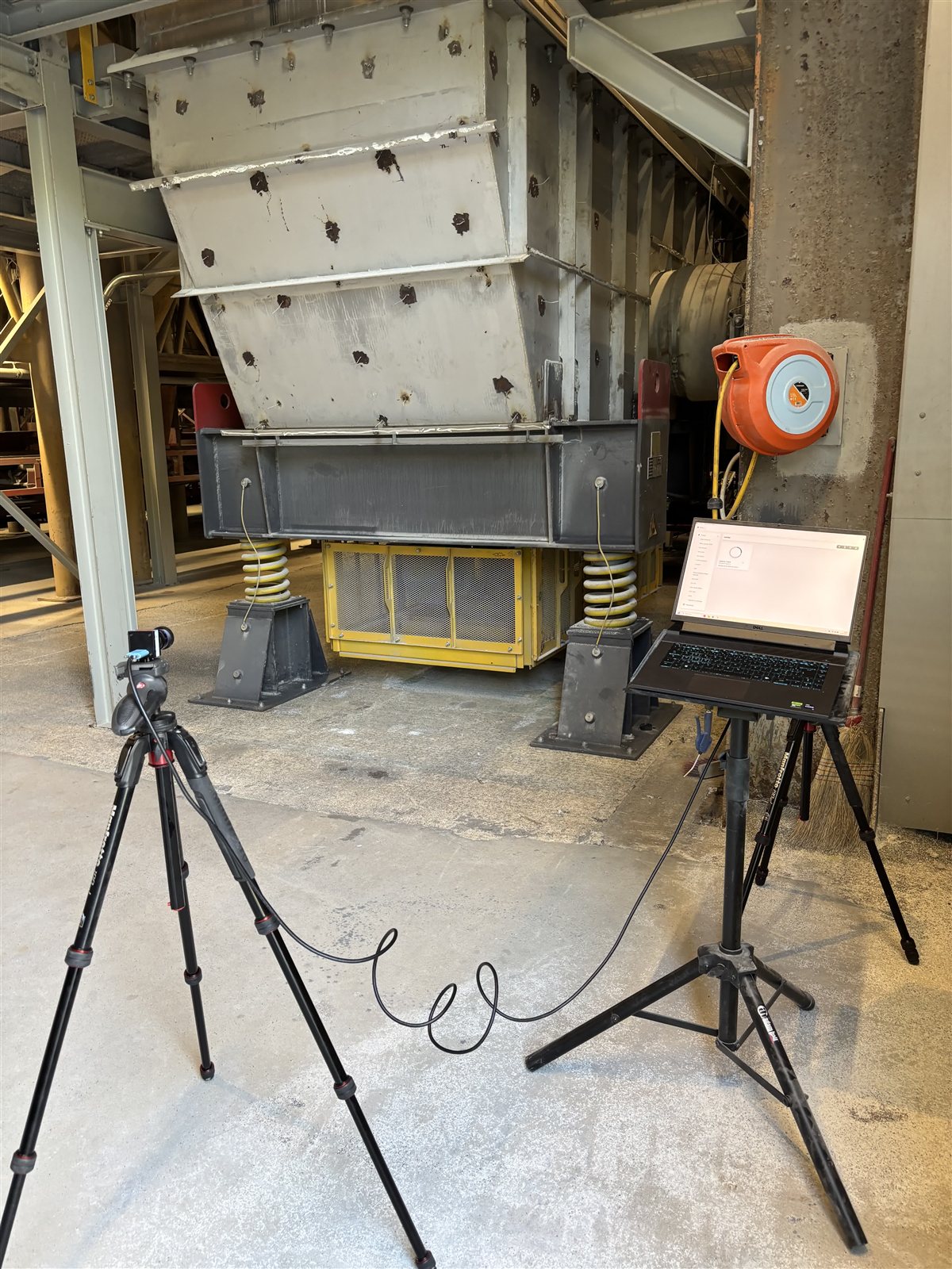 VibraVizja® vibration amplification measurement in the field